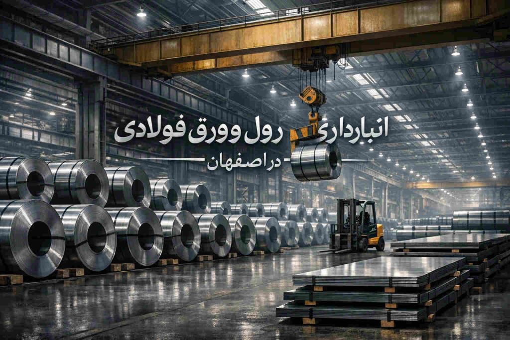 انبارداری رول و ورق فولادی در اصفهان